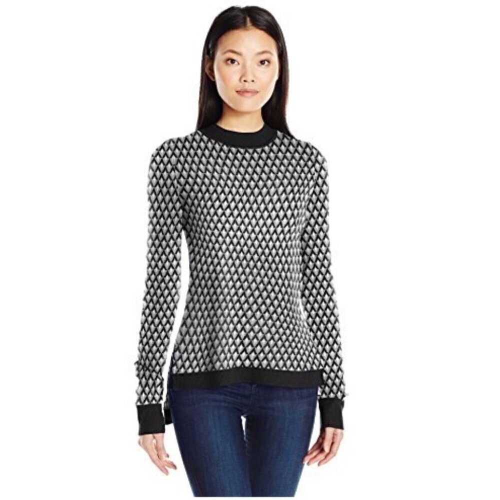 Olive & Oak Women's Jacquard Pullover Sweater S